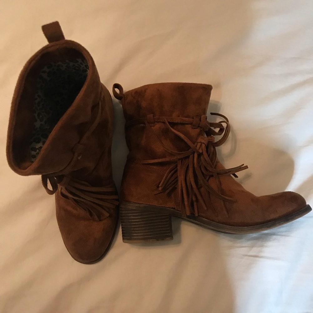 Fringe Booties